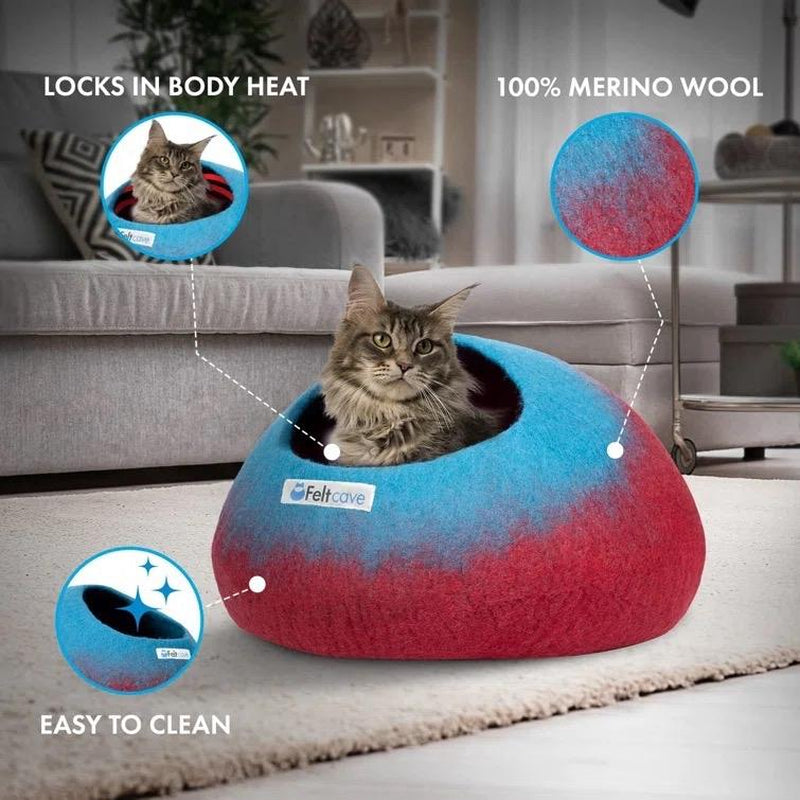 Merino Wool Cat Cave