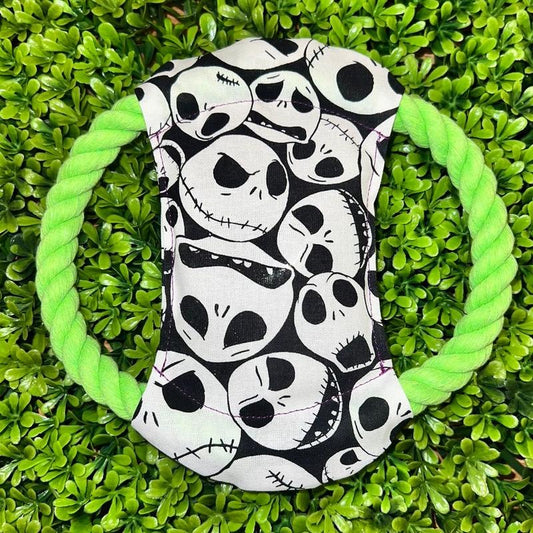 Medium Rope Dog Frisbee Jack Skellington