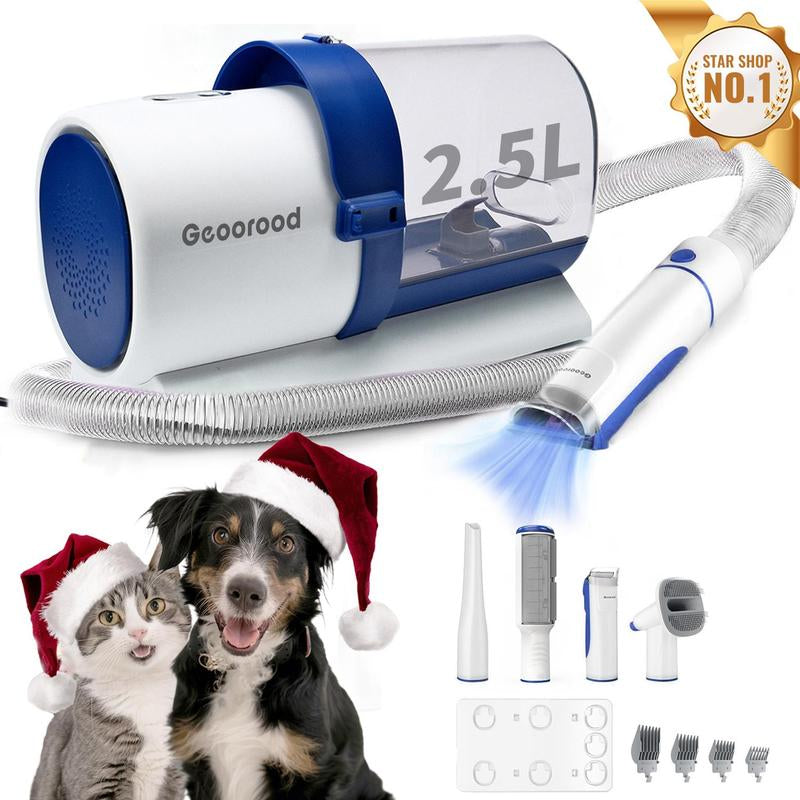 【Geoorood】4-In-1 Dog Grooming Vacuum | 2.5L Large Pet Hair Vacuum & Brush | Shedding Grooming Kit for Dogs & Cats ! #2