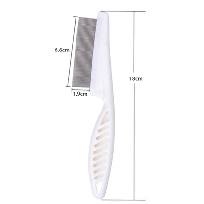 Dog Grooming Flea Comb Pet Care Comb Cat Hair Brush Flea Removal Massage Comb Pet Grooming Portable Tools Pets Accessories