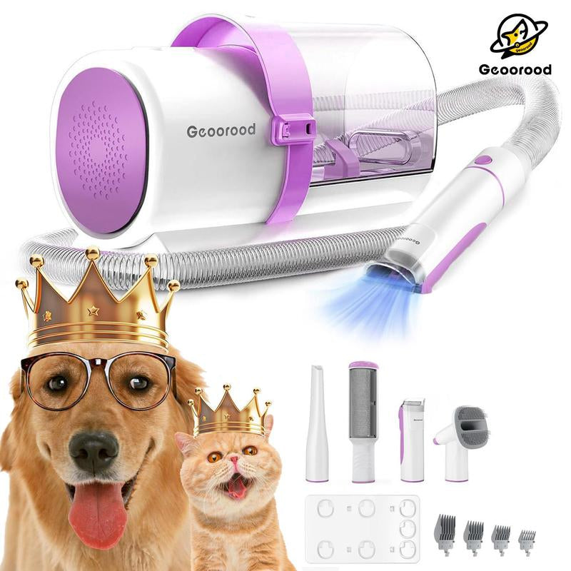 【Geoorood】4-In-1 Dog Grooming Vacuum | 2.5L Large Pet Hair Vacuum & Brush | Shedding Grooming Kit for Dogs & Cats ! #2